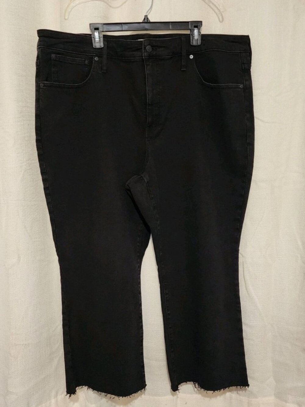 Women's Jeans Demi Bootcut Black Size 26W NWT